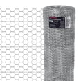 thumbnail image 1 of Rollo de Malla Pollera Gallinera Hexagonal Galvanizada Cal. 22, 1x45 m, Abertura 25 mm, 13 kg | Malla de Acero Anticorrosiva para Gallinero, Jardín y Construcción, 1 of 8