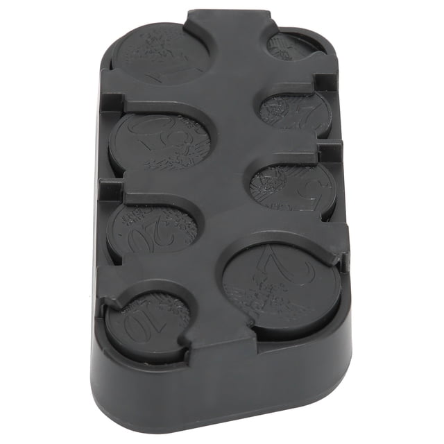 Organizador de monedas de euro, dispensador rectangular de monedas de euro, caja de almacenamiento de monedas para automóvil, diseño revolucionario