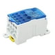 thumbnail image 3 of Caja de conexiones de bloque de terminales para riel DIN, caja de distribución de energía unipolar de 690 V y 250 A, color azul, 3 of 12