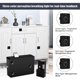 thumbnail image 5 of Drawer Lock Fingerprint Electronic Lock for Cabinet Doors Smart Biometric Hidden File Lock Replacement Kit USB Rechargeable Keyless Lock for Drawers, 5 of 5