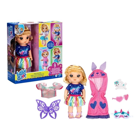 Muñeca Estilos Mágicos Hasbro Baby Alive 12 Pulgadas