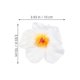 thumbnail image 2 of Faux Flowers Artificial Hibiscus Flowers for Decor 20Pcs, 2 of 4