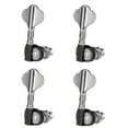 thumbnail image 1 of Ensemble de 4 Pcs Piquets de Réglage de Basses Chromés Têtes de Machine Tuners pour Pièces de Guitare Basse, 1 of 4