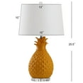 thumbnail image 6 of Safavieh Kelly Pineapple 25.5 in. H Table Lamp, Yellow, Set of 2, 6 of 7