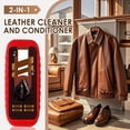 thumbnail image 2 of 2-in-1 Leather Cleaner and Conditioner, Restores Softness & Shine, Protects Couch, Car Seats, Jackets, Shoes from Cracking, 2 of 7