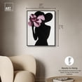 thumbnail image 5 of Bloom of Boldness Canvas Fashion Florals by Art Remedy, Black Frame, 24 x 30, 5 of 7