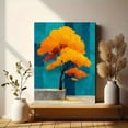 thumbnail image 6 of Autumn Tree Landscape Canvas Print, Abstract Nature Art, Modern Living Room Home Wall Decor, 6 of 8