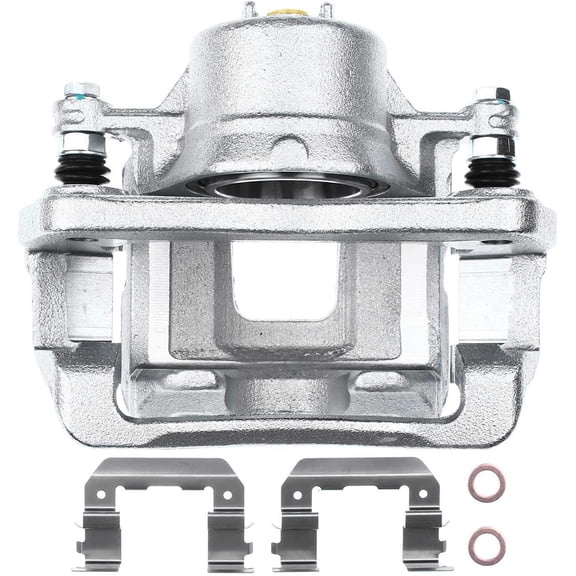 A-Premium Disc Brake Caliper Assembly with Bracket Compatible with Kia Sorento 2014-2015 Front Left Driver Side
