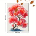 thumbnail image 3 of Red Coral Watercolor Canvas Print, Ocean Marine Art, Coastal Nature Inspired Wall Decor, 3 of 8