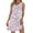Pink, variant on SYMOID Adult Womens Summer Casual Sleeveless Round Neck Printed Dress with Pockets for Multiple Occasions,Pink,Size L