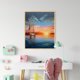 thumbnail image 4 of Cuadros Decorativos Kit de pintura al óleo por números de puesta de sol de mar imagen de dibujo DIY para adultos decoración del hogar JShteea Nuevos Originales, 4 of 8