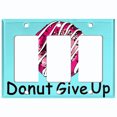 thumbnail image 2 of Metal Light Switch Plate Outlet Cover (Design - Triple Rocker), 2 of 2