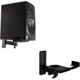 thumbnail image 1 of Soportes de Altavoces, Rockville, Montaje en Pared, Giratorio, Negro, 1 of 3