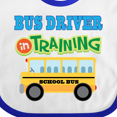 thumbnail image 4 of Inktastic Bus Driver in Training Boys or Girls Baby Bib, 4 of 4