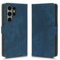 thumbnail image 4 of PANDACO Navy Wallet Case for Samsung Galaxy S24 Ultra, 4 of 5
