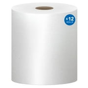 Scott Professional Essential Universal High-Capacity Hard Roll Paper Towels, Bulk (01000), Hardwound 1.5" Core, Absorbency Pockets, White (12 Rolls at 1,000' Each, 12,000'/Case)