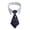 Black, variant on VANLOFE Pet Gifts Cat Leashes Pet Neck Tie Dog Neck Tie Striped Collar Bib Scarf Fake Neckline Water Towel Bow