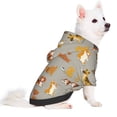 thumbnail image 2 of Haiem Cute Dog for Winter Dog Hoodie Sweatshirts with Pockets Warm Dog Clothes for Small Dogs Chihuahua-X-Small, 2 of 7