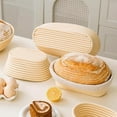 thumbnail image 4 of JEEXI Complete Sourdough Bread Baking Kit – Banneton Proofing Baskets with Linen Liners, Bread Lame with 5 Blades & Leather Cover, Dough Scraper, Silicone Brush – Premium Starter Set, 4 of 11