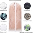 thumbnail image 2 of Garment Bags, [6 Pieces] Transparent Garment Cover, With ZipperWhite, 2 of 5