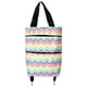 thumbnail image 2 of onlyliua para El Hogar Bolsa de Compras Portátil con Ruedas, Bolsa de Remolque, Bolsa con Ruedas Telescópicas, Bolsa de Compras para Supermercado, Carrito de Compras, Mochila Plegable, 2 of 5