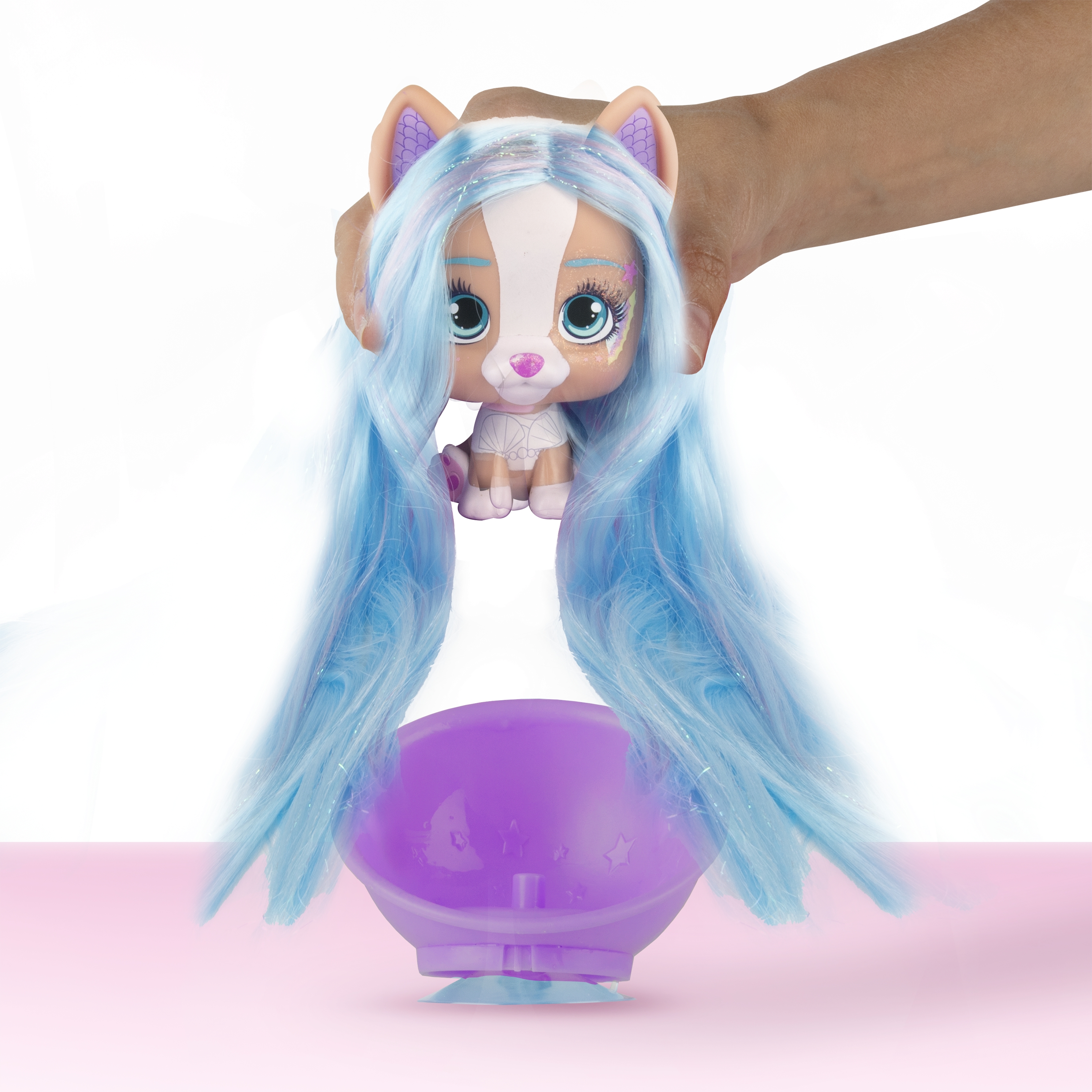Vip Pets - Glitter Twist Hair Reveal Doll - image 4 of 24