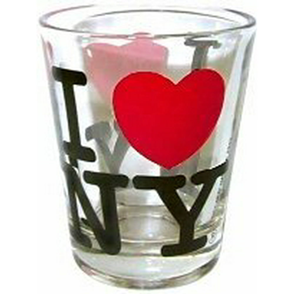 I Love New York Shot Glass, Officially Licensed New York City Shot
