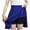 Blue, variant on Tennis Skirt with Shorts for Women Teen Girls High Waist Flared A Line Skater Golf Mini Skirts Plus Size S-4XL