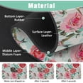 thumbnail image 3 of Kitchen Sink Splash Guard Faucet Mat 24" X 5.5" Floral Farmhouse Absorbent Fast Drying Mat Faucet Draining Mat Sink Splash Guard Behind Faucet Drip Catcher for Kitchen Bathroom, 3 of 5