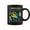 Black, variant on Prouds Cousin T21 World Down Syndrome Awareness Day Ribbon Coffee Mugs
