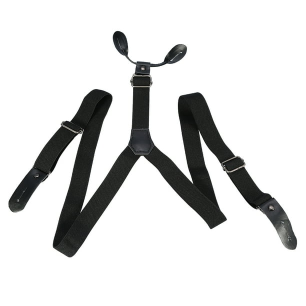 Tirantes de Pantalones con Hebilla de Botón de Banda Elástica Ajustable para Hombres y Mujeres Alta Elasticidad Cuero Duradero Ropa Cómoda ANGGREK Otros