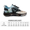 thumbnail image 2 of 2024 Seashell On The Beach Women Or Men Lace Up Flat Sneakers Female Mesh Walking Footwear, 2 of 8