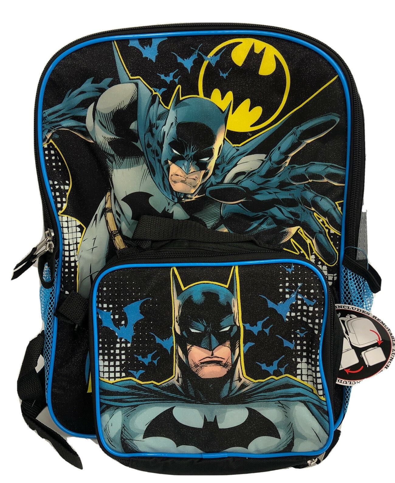 drijvend ziel veer DC Comics Batman Boys 16 Inch Backpack with Insulated Lunch Box -  Walmart.com