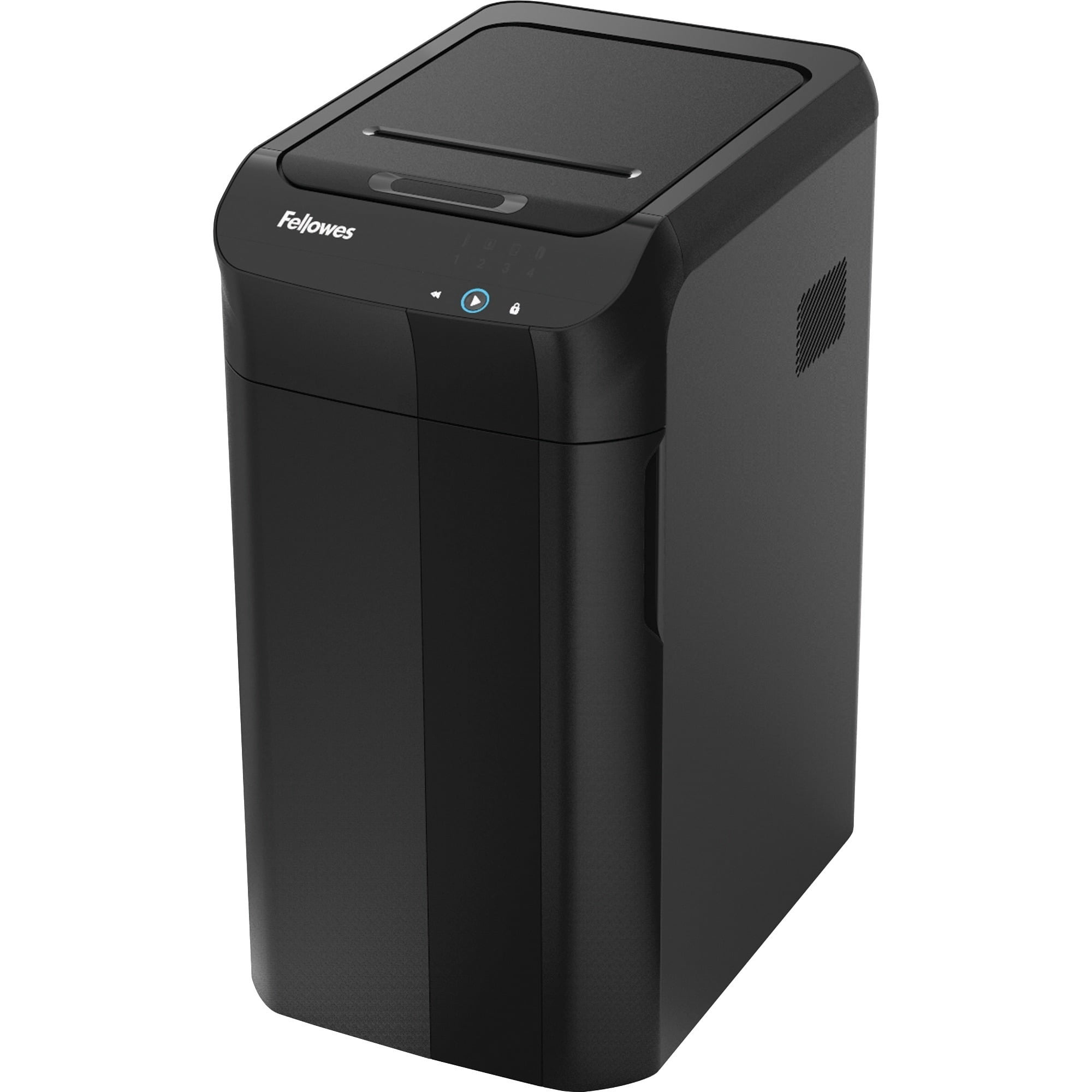 Fellowes AutoMax 350C Auto Feed Shredder, 350 Sheet Capacity, Black -FEL4964001