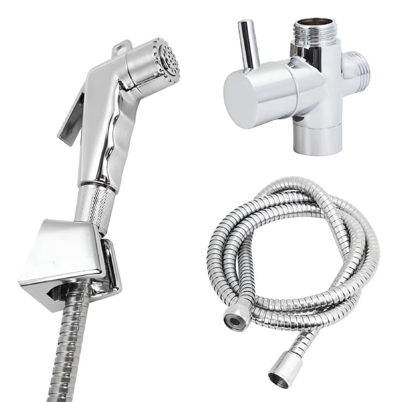 HIBIBUD 2026 New Toilet Bidet Spray Hand Held Shower Head Wash Jet Diverter Bidet Sprayer One Size for Bathroom, Toilet, Personal Hygiene, Diaper Cleaning, Pet Washing, Home