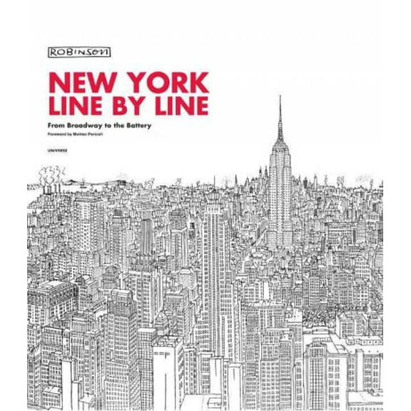 New York, Line by Line : From Broadway to the Battery (Hardcover)