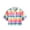 Purple 01, variant on Striped Crop Tops Women Teens Colorful Button Collar Long Sleeve Loose Pullover Sweatshirt Tee Shirt Sports Casual (Medium, Purple 01)