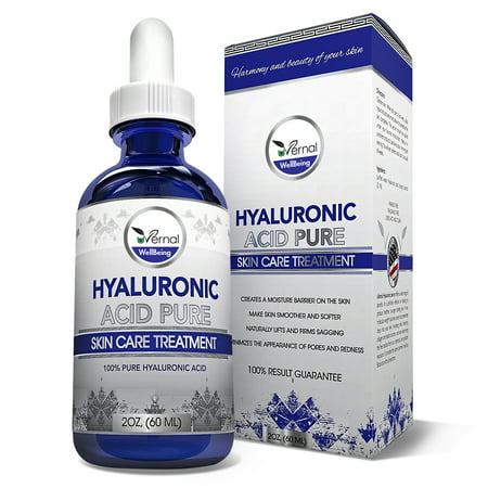 100% Pure HYALURONIC ACID Anti-Aging Wrinkles-Intense Skin Hydration ...