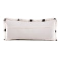 thumbnail image 6 of LR Home Soft Shag Diamond Criss Cross Lumbar Throw Pillow, 6 of 9