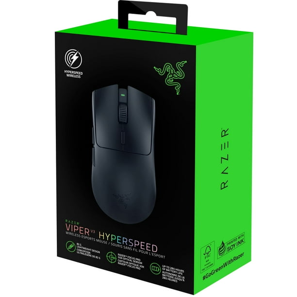 Razer Viper V3 Hyperspeed ワイヤレスマウス Razer Viper V3 Hyperspeed Wireless Esports Mouse for PC, 82g