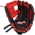 thumbnail image 3 of Guante de béisbol Rawlings Players Series Youth 25 cm negro/rojo, 3 of 5