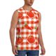 thumbnail image 2 of Fotbe Tomatoes And Chili Men's Camiseta sin Mangas Estampada para Hombres, Playera Casual para Gimnasio, Entrenamiento, Playa-Medium, 2 of 7