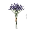 thumbnail image 3 of Ramo artificial de gypsophila (aliento de bebé) | Arreglo de tallos de flores artificiales para decoración del hogar | Decoración floral de plástico para la mesa de la sala, 3 of 6