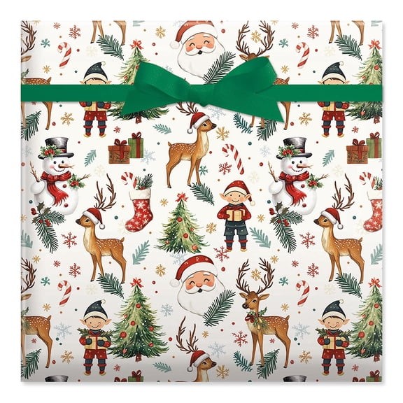Current Memories of Christmas Jumbo Wrapping Paper Roll- Premium Jumbo 23-Inch x 28-Foot Gift Wrap Roll, 61 Square Feet Total