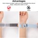 thumbnail image 4 of 2X Pulsera para Niños Compatible Con , Estuche Protector para Air Tag GPS Soporte del Rastreador Con Pulsera de Nailon H, 4 of 9