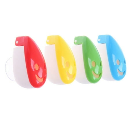 Smile Toothbrush Holder - KABOER 4pcs/ Set Toothbrush Holder Travel Camping Protable Bathroom Smile Face Toothbrush Holders Case Covers