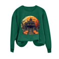 thumbnail image 6 of Pumpkin Season Sweatshirt Women Thanksgiving Pumpkin Graphic Shirt Cute Autumn Halloween Pullover Casual Fall Tops, 6 of 6