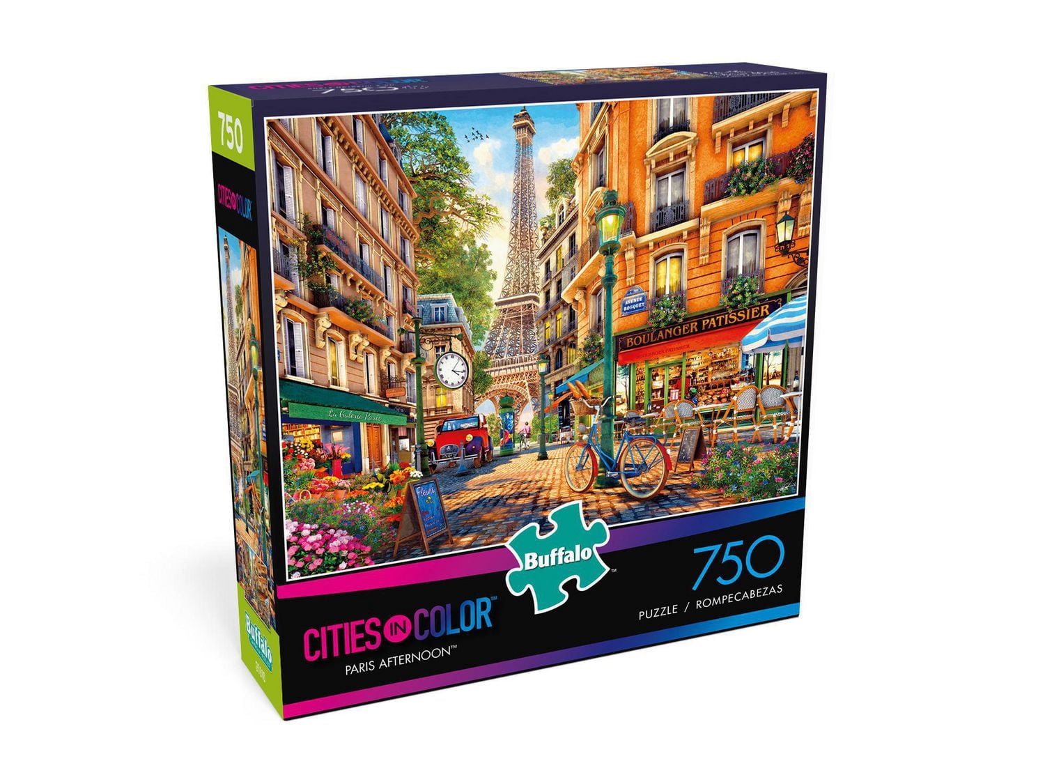 Buffalo Games - Le puzzle Cities in Color - Paris AFternoon - en 750 pièces
