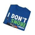 thumbnail image 4 of I Don't Snore I Dream I'm Mowing The Lawn Gardening Graphic Unisex T-Shirt, 4 of 4