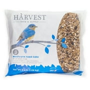 Harvest Seed & Supply Mealworm Seed Cake Wild Bird Food, 2.4 lb.